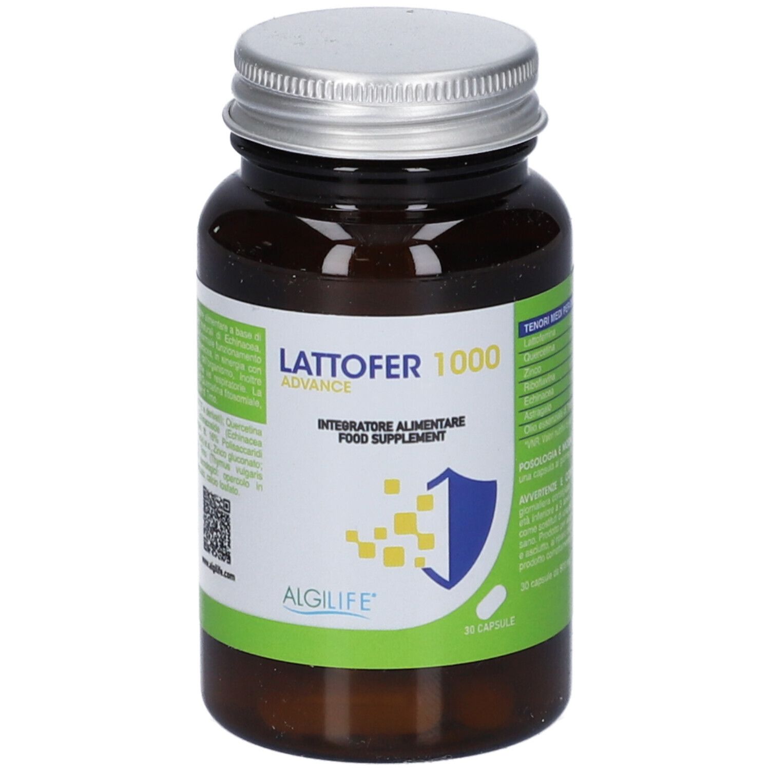 Lattofer 1000 Advance 30 Capsule - Integratore per il sistema immunitario e le vie respiratorie - Immagine 4