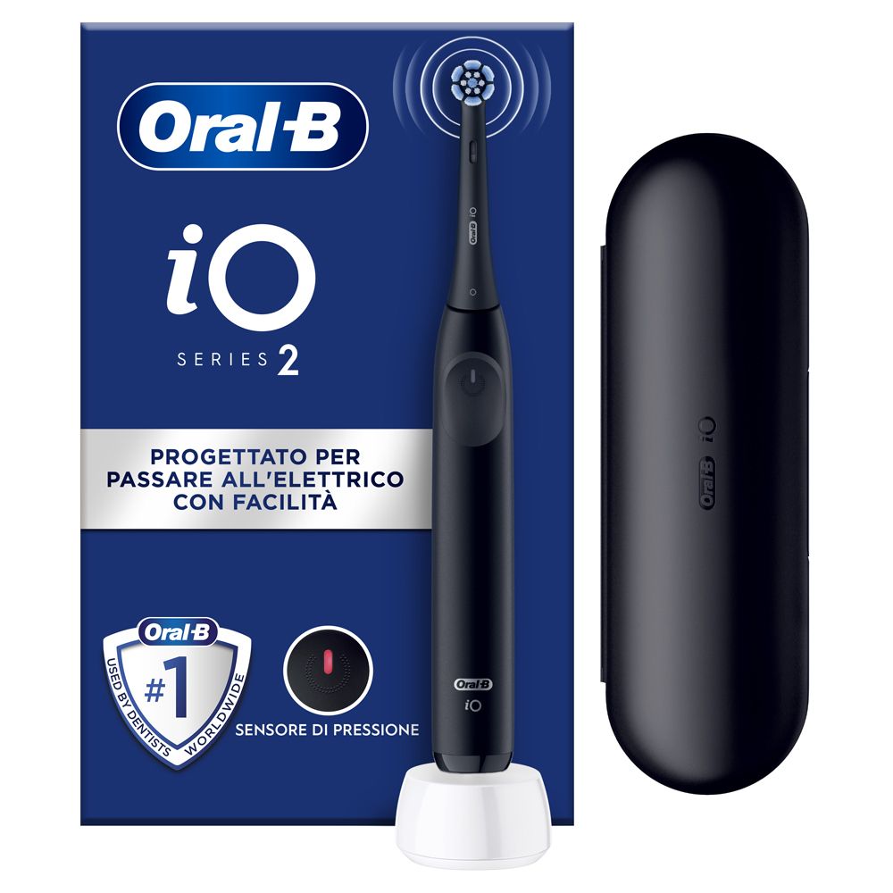 Oral-B - iO 2 - Spazzolino Elettrico - 3 Modalità - Nero - Immagine 9