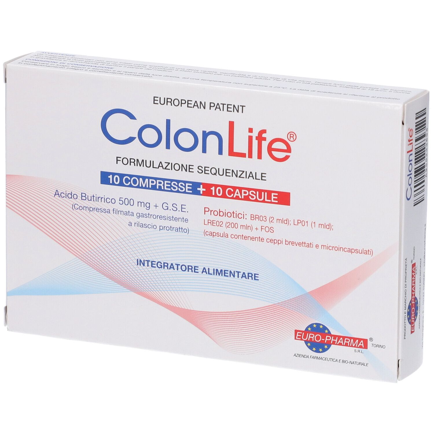 Euro-Pharma Colon Life Compresse + Capsule