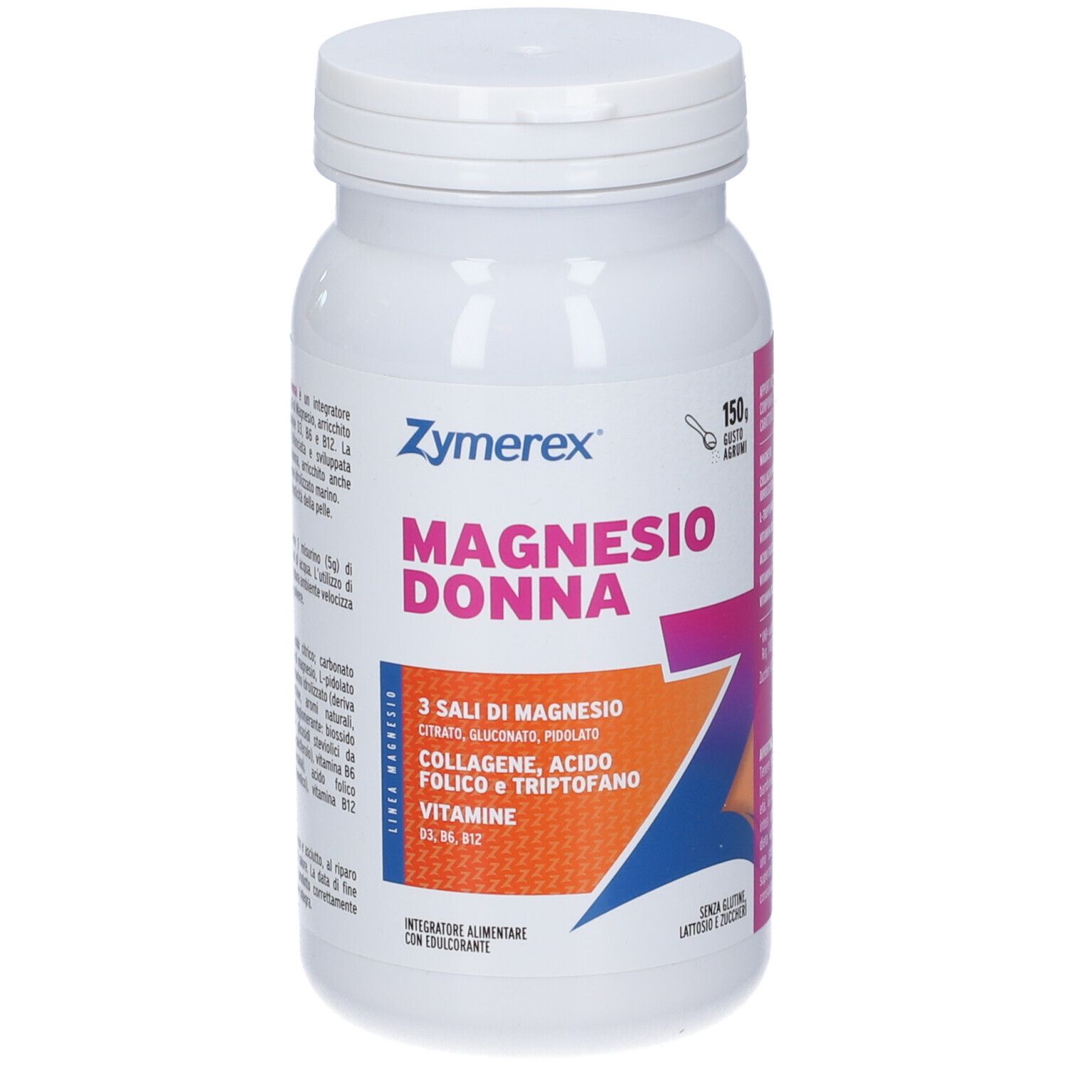 Zymerex Donna Magnesio Polvere Gusto Agrumi 150 G Per Soluzione Orale