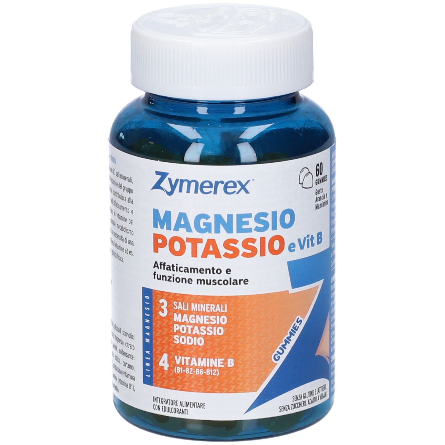 Zymerex Integratore Magnesio Potassio Vitamine B 60 Caramelle Gommose - - - Immagine 6