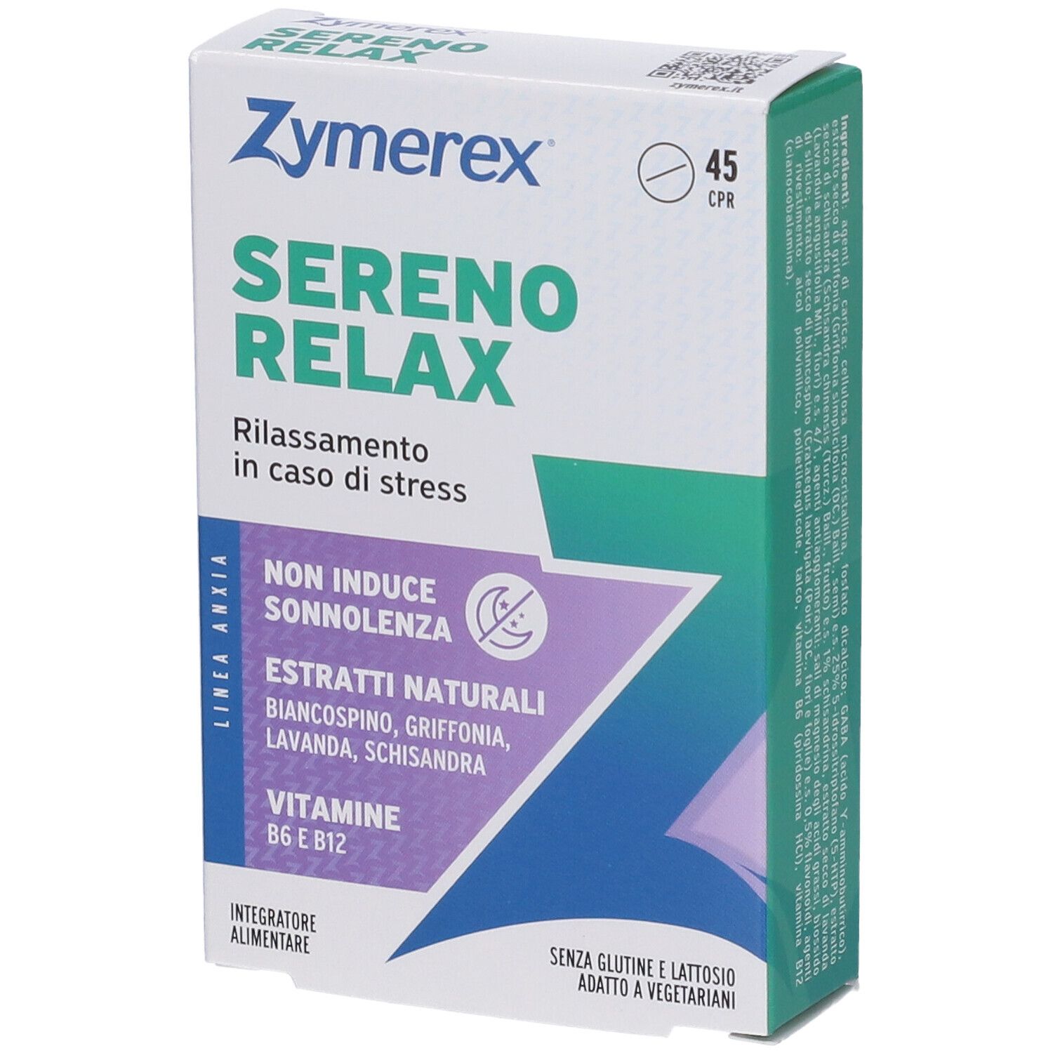 Zymerex Sereno Relax 45Cpr 22,5 g Tabletten