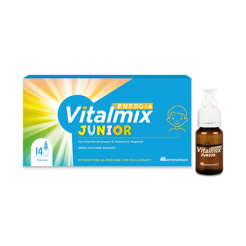 Vitalmix Energia Junior Integratore Memoria Difese Bambini 14 Flaconcini - Immagine 10