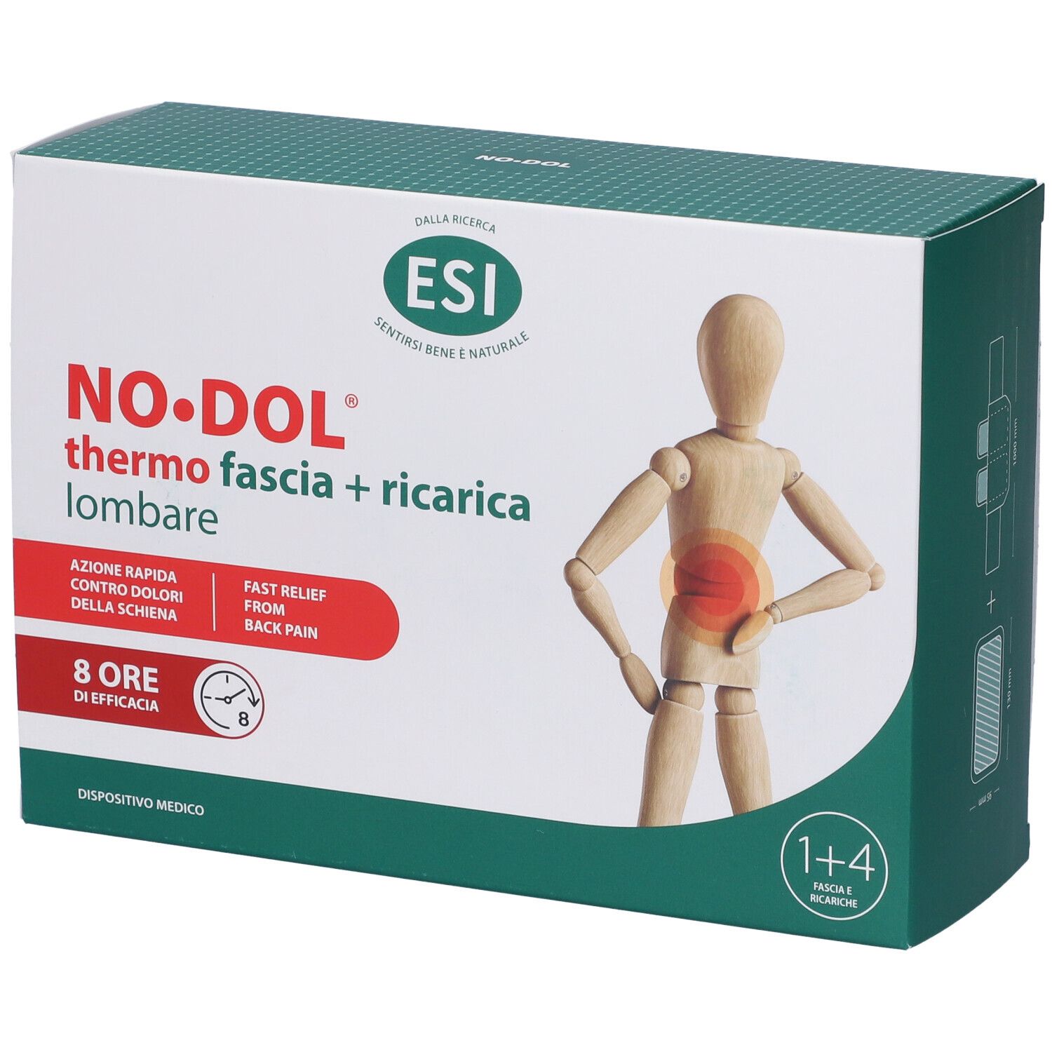 ESI No Dol Thermo Fascia + Ricarica Lombare