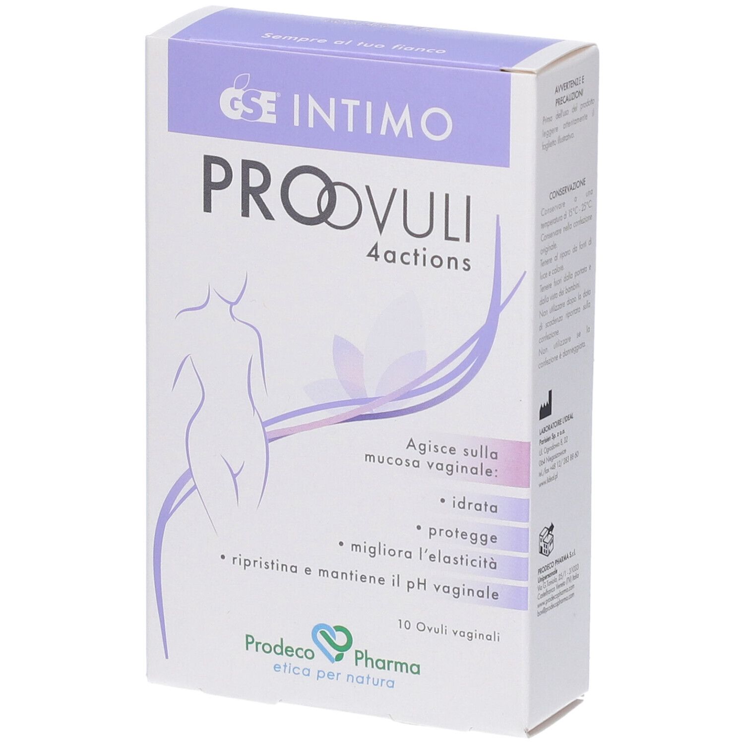 GSE Intimo Proovuli 4Act 10Ov 10x1,6 g Vaginalovula