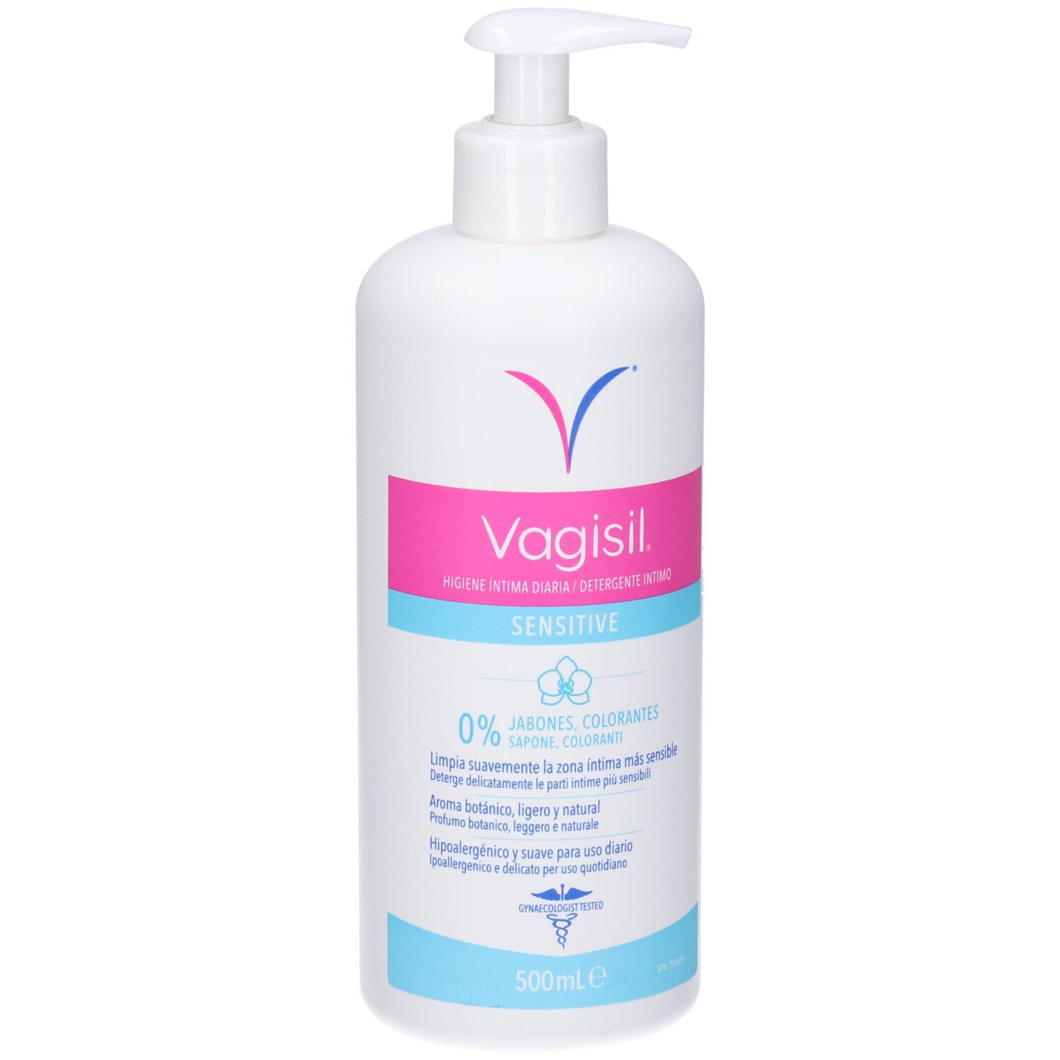 Vagisil , Igiene Intima, Gel Intimo Sensitive 500Ml (Gel Intimo, 500 Ml) - Immagine 7