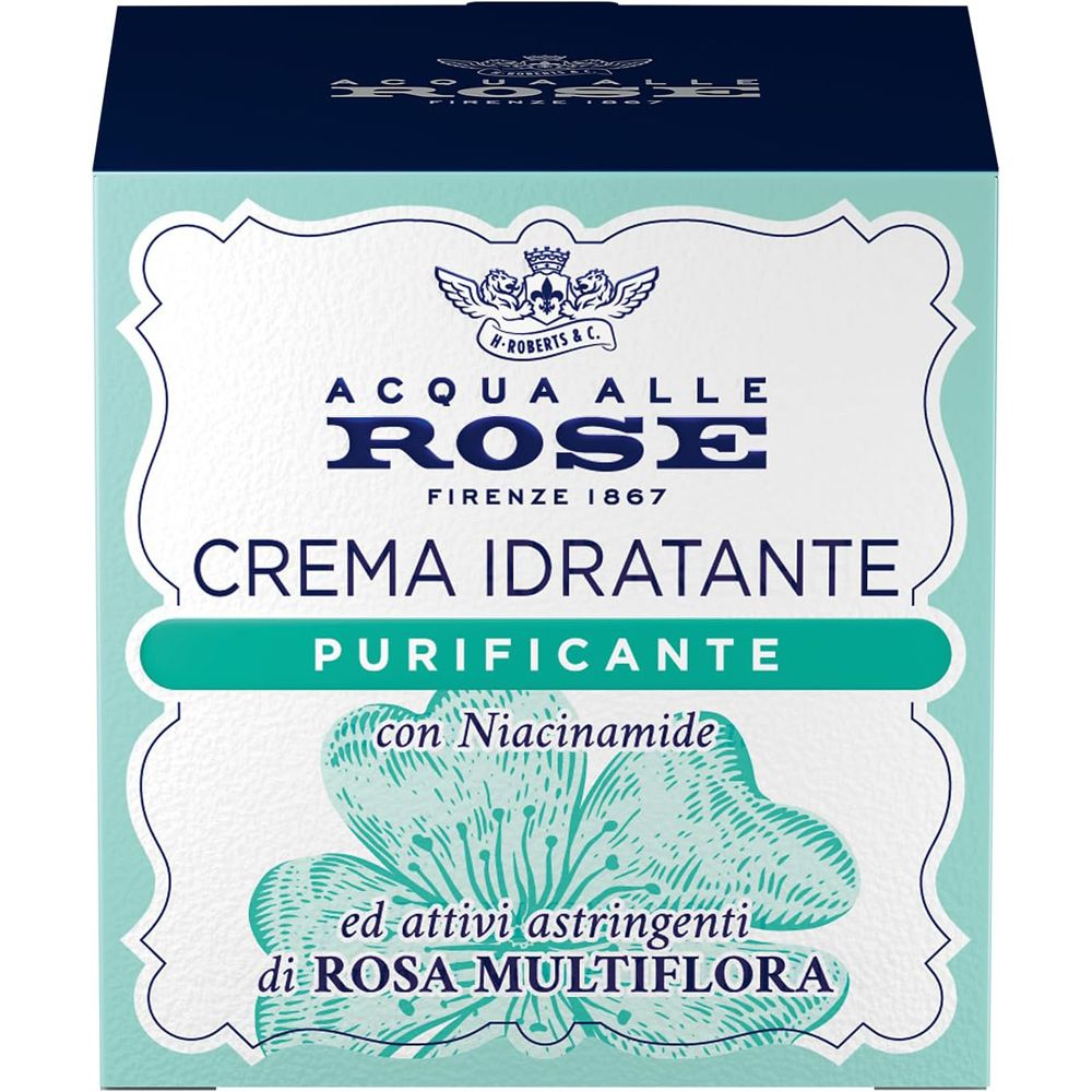 Acqua alle Rose Crema Viso Idratante Purificante 50 g Crema per la pel