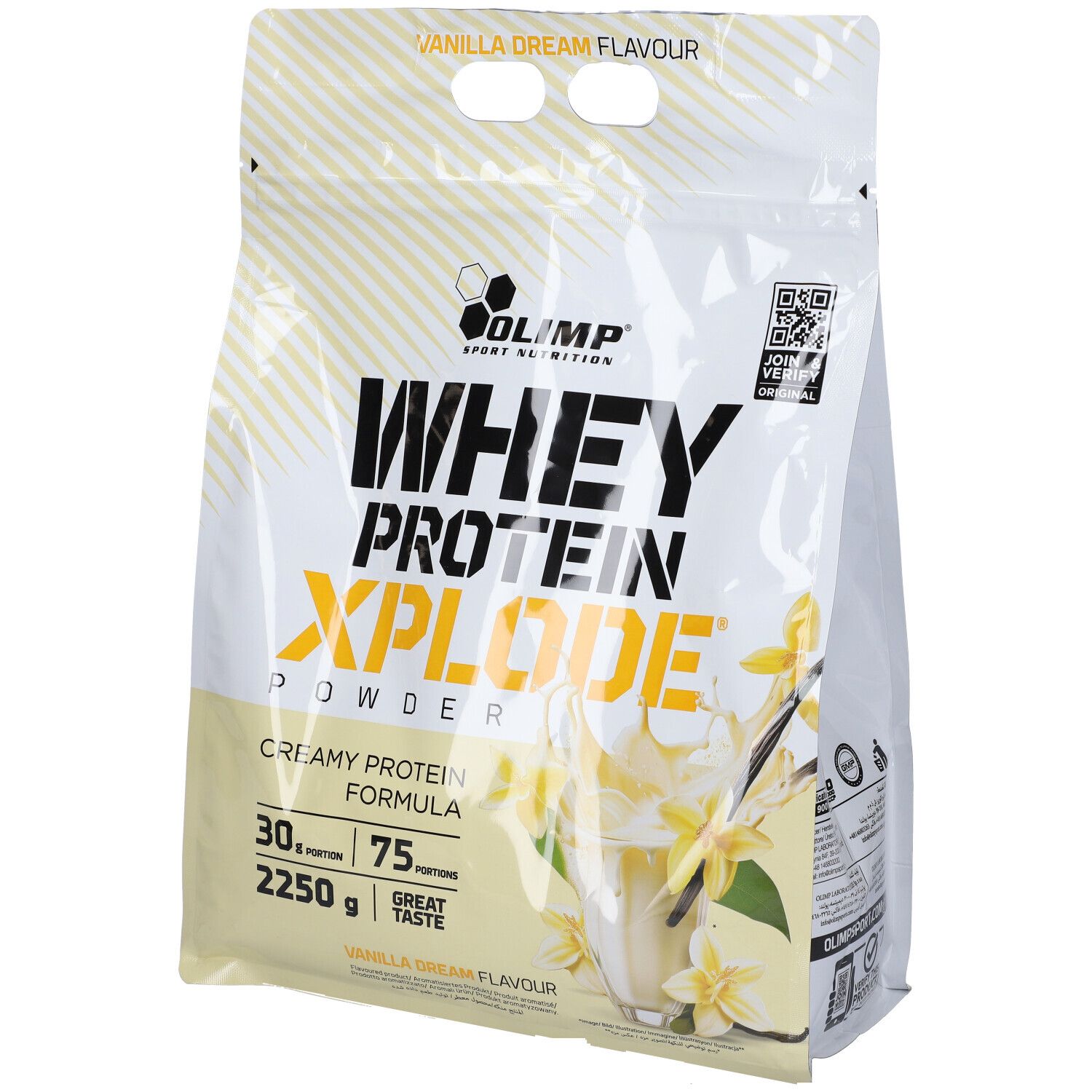 Olimp Whey Protein Xplode Preparato in Polvere Gusto Vaniglia