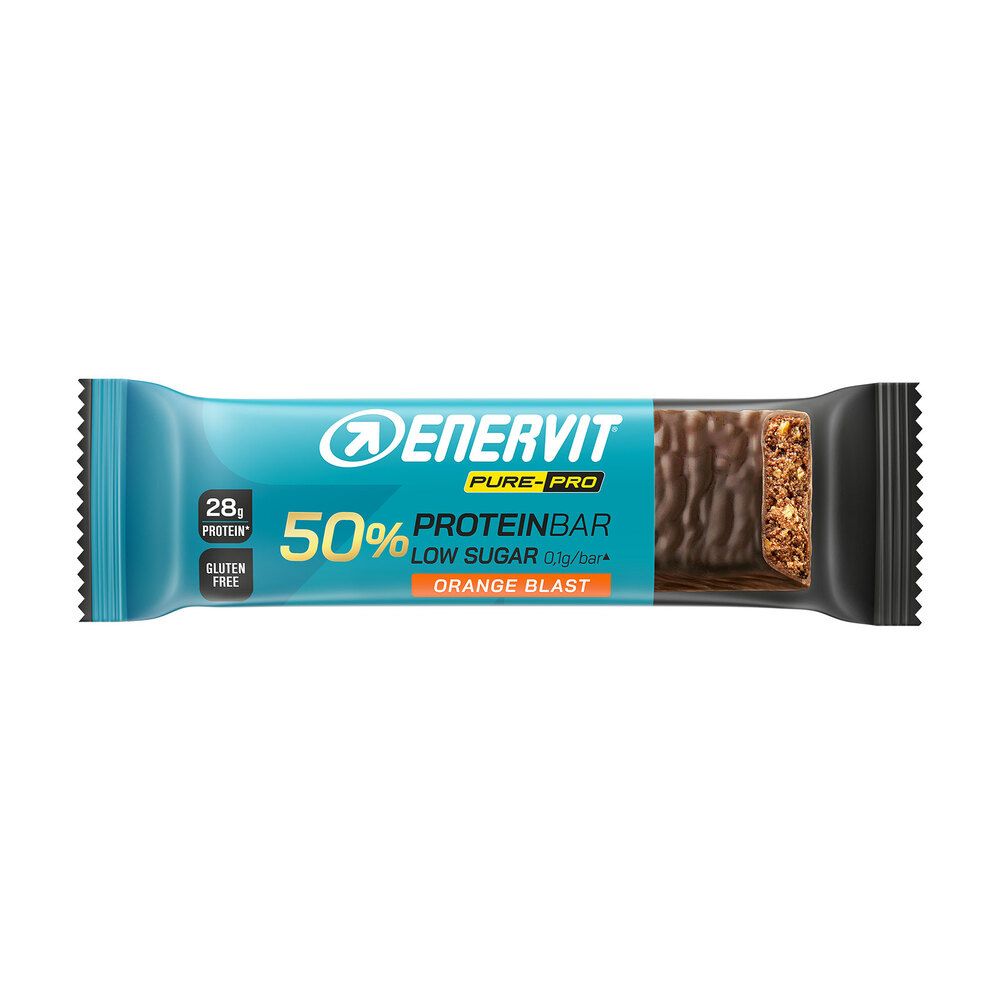 ENERVIT Pure-Pro 50% Protein Bar Orange Blast