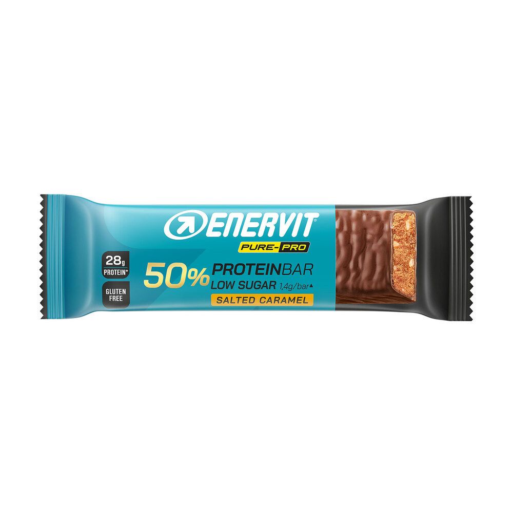 ENERVIT Pure-Pro 50% Protein Bar Salted Caramel