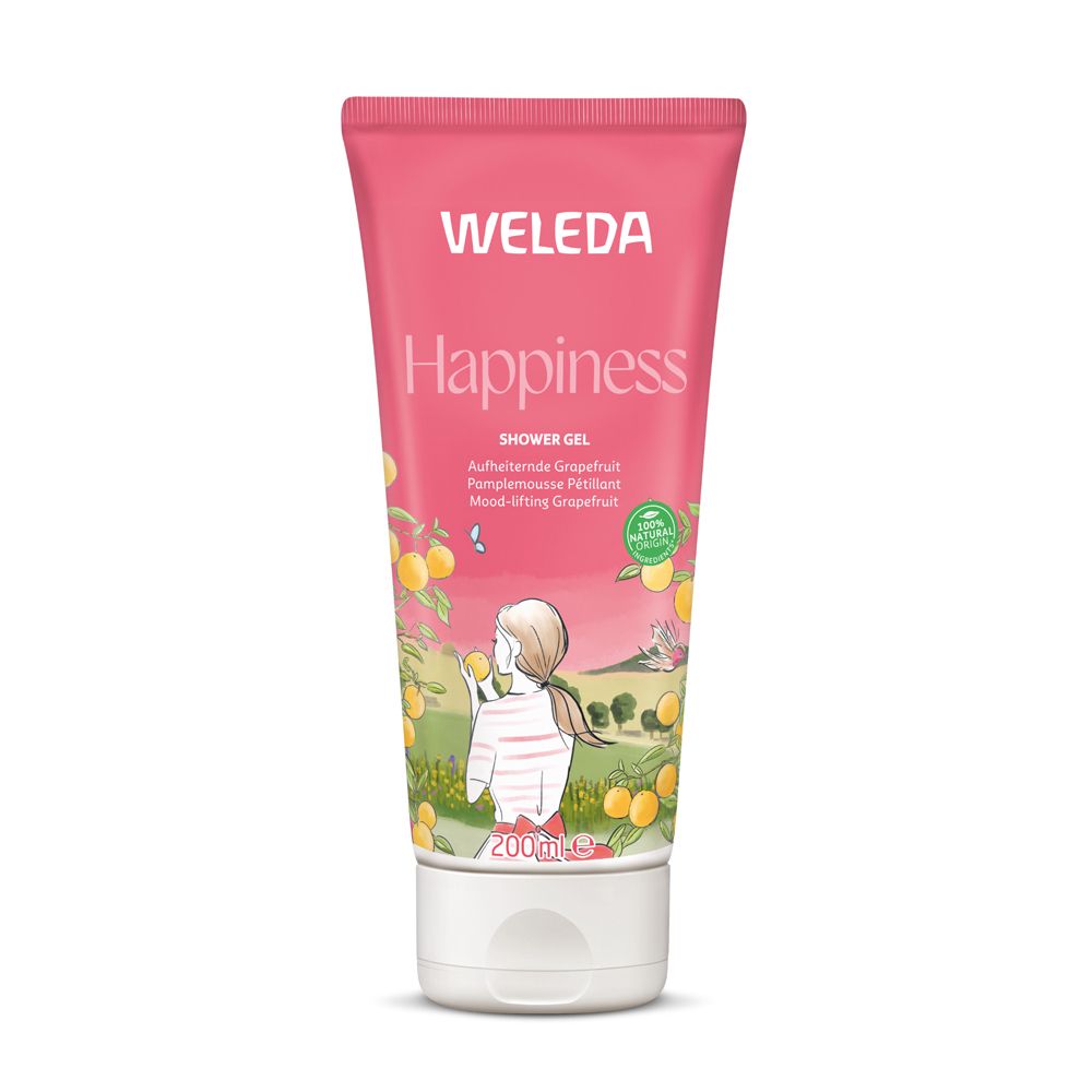 WELEDA Gel Doccia Happiness Pompelmo