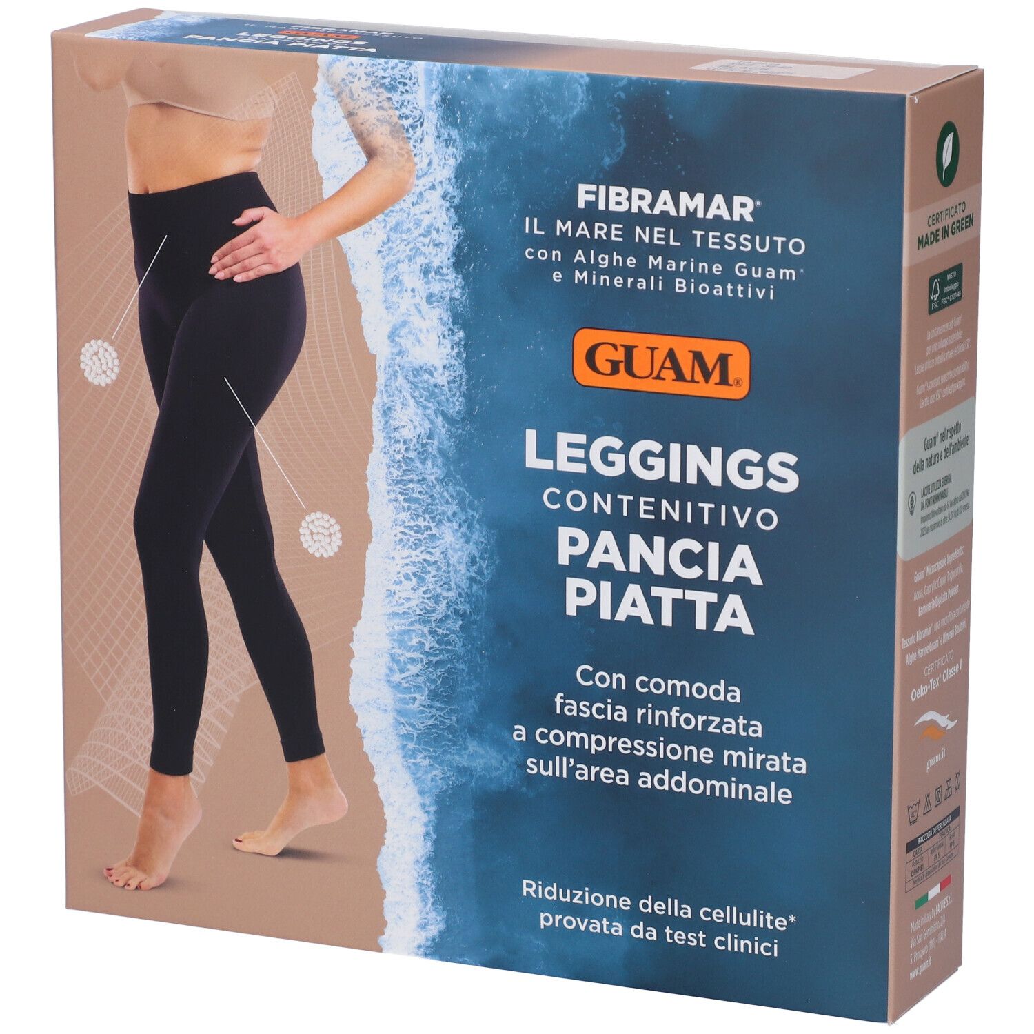 Guam Leggings Contenitivo Pancia Piatta XS/S