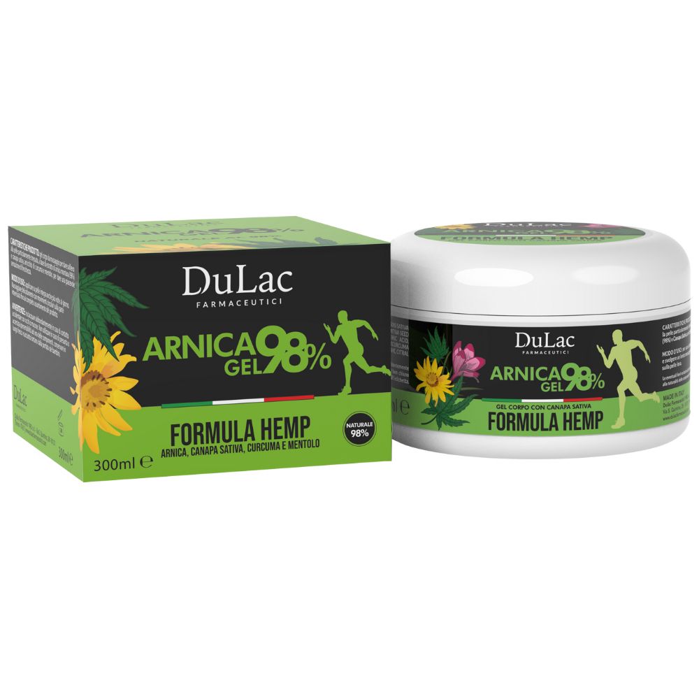 Dulac Arnica Gel 98% Formula Hemp
