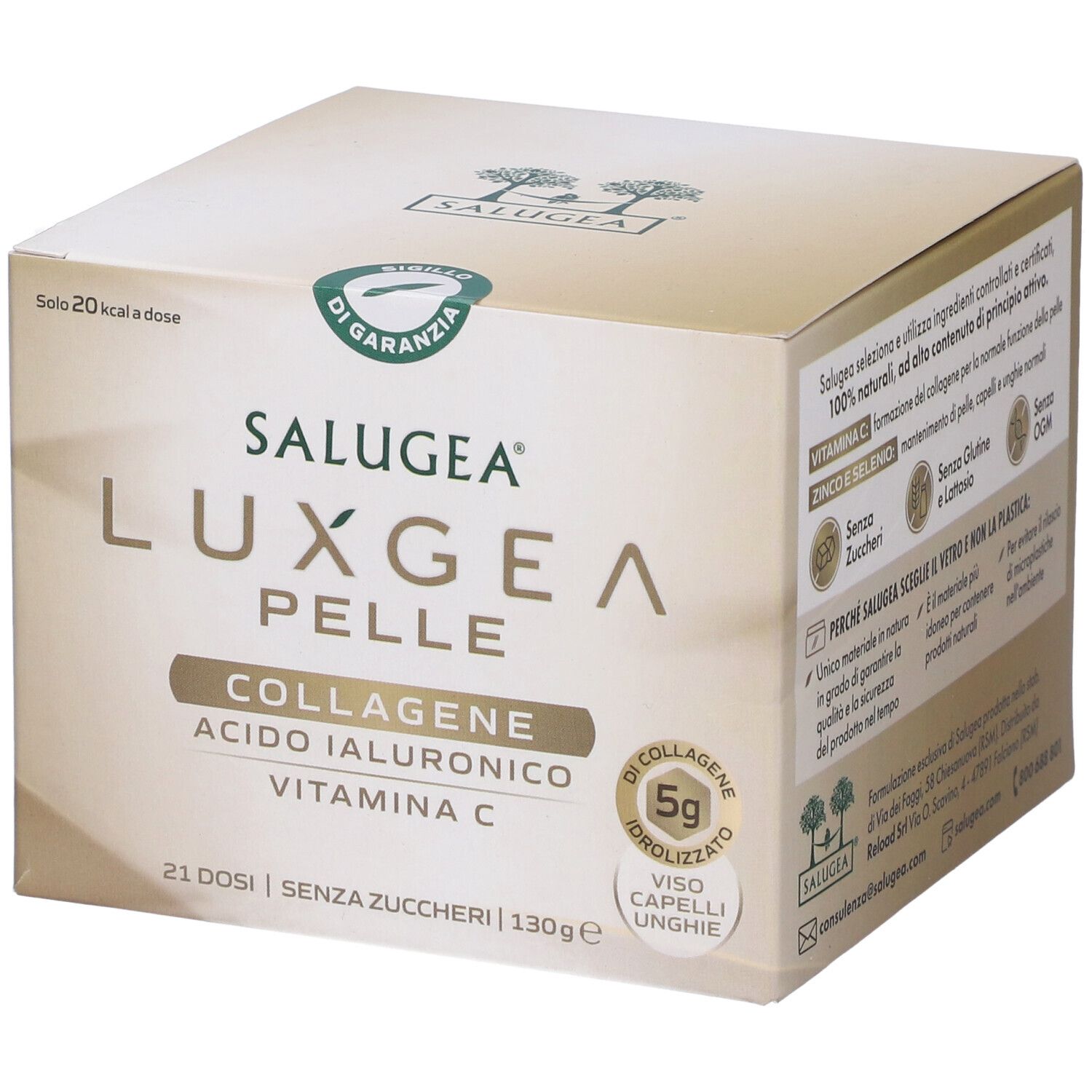 Salugea Luxgea Pelle Polvere