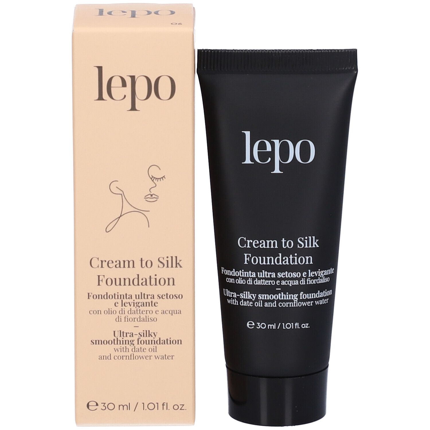 LEPO Cream to Silk Foundation Fondotinta ultra setoso e levigante NUANCE 06 MEDIO CHIARO