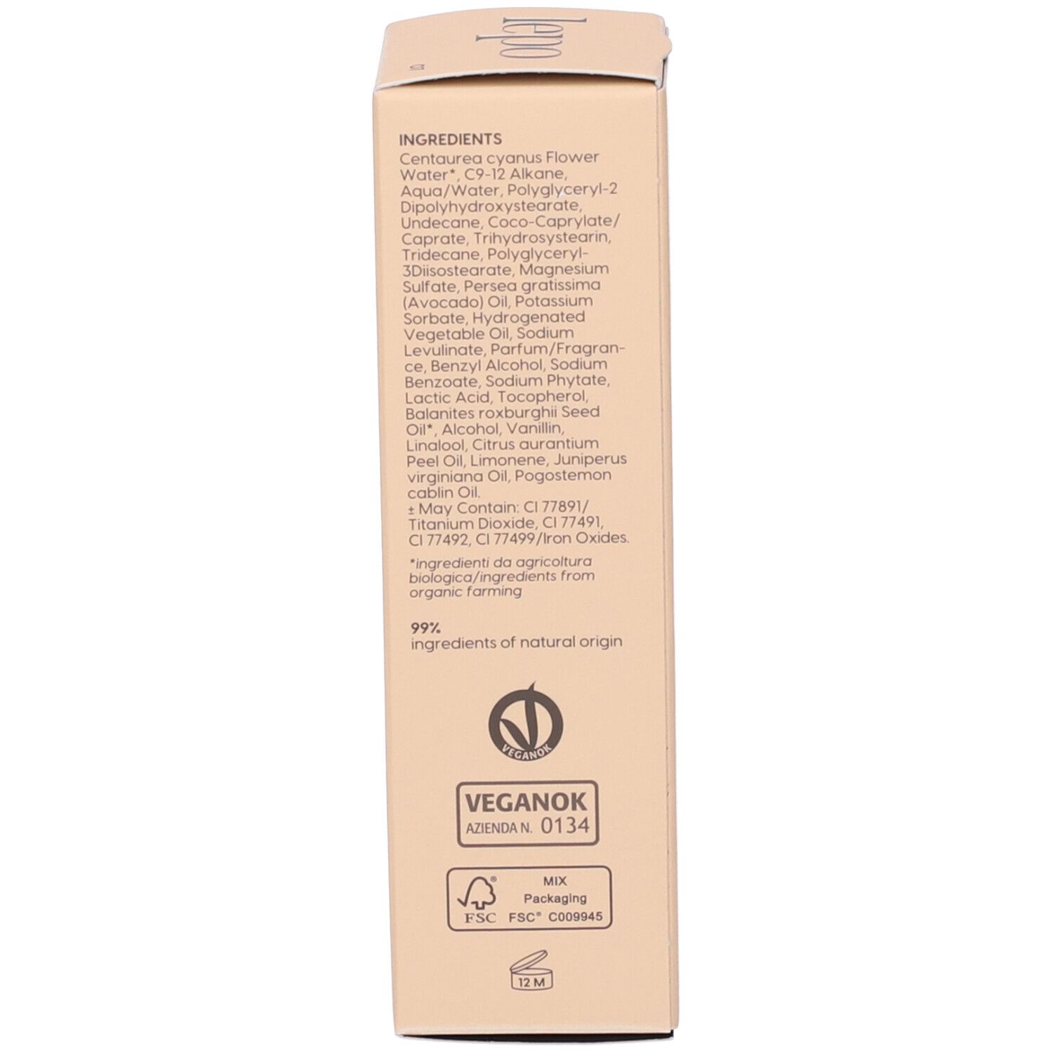 LEPO Cream to Silk Foundation Fondotinta ultra setoso e levigante NUANCE 07 MEDIO