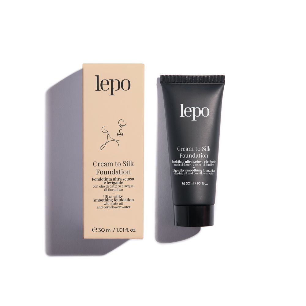 LEPO Cream to Silk Foundation Fondotinta ultra setoso e levigante NUANCE 08 MEDIO SCURO