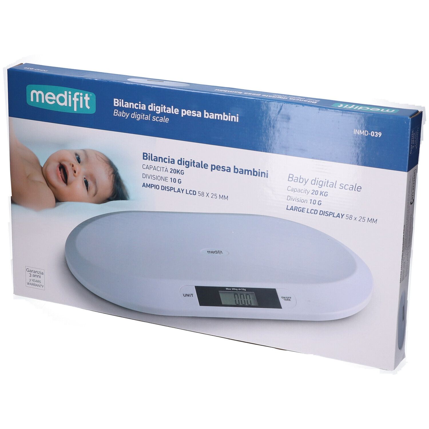 Bilancia Baby Digital Medifit 1 St Waage