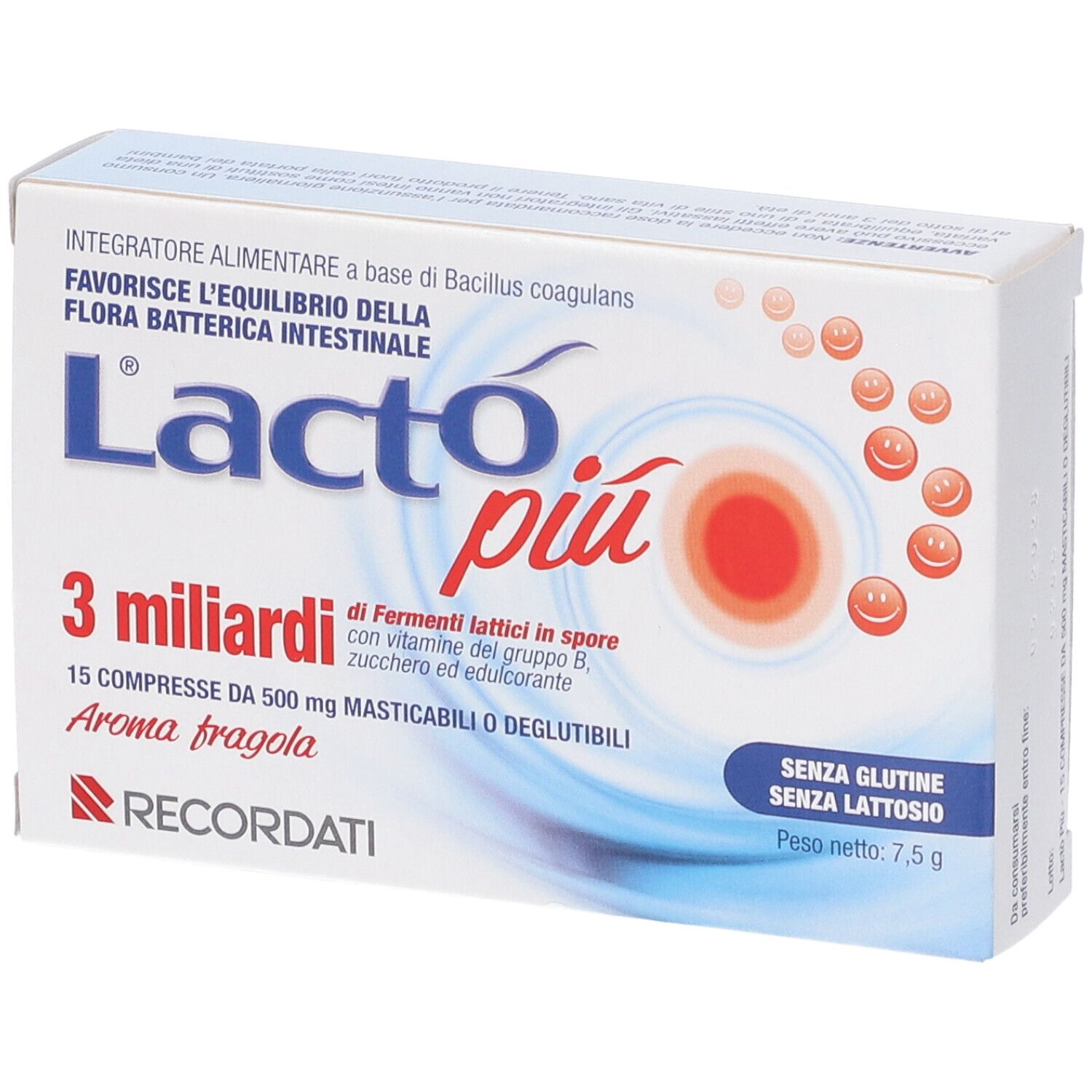 Lacto Piu 3 Miliardi Compresse