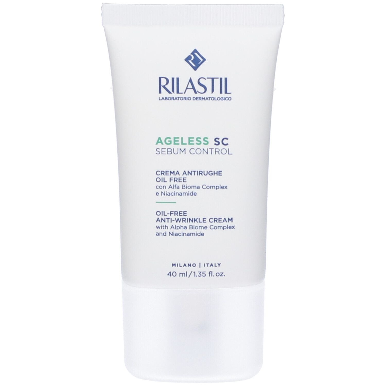 Rilastil Ageless Sc Sebum Control Crema Antirughe Oil Free