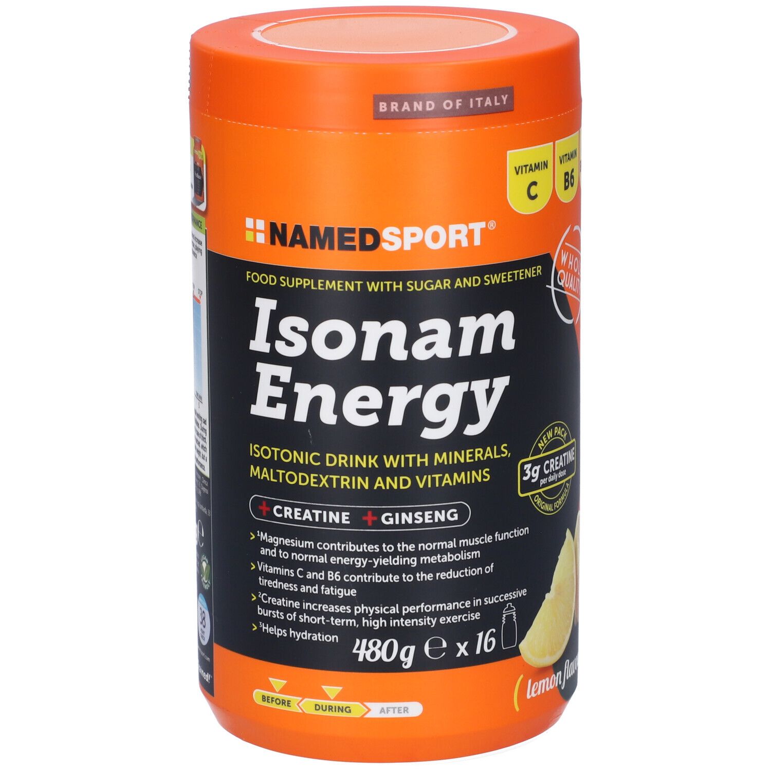 Isonam Energy Lemon Flavour