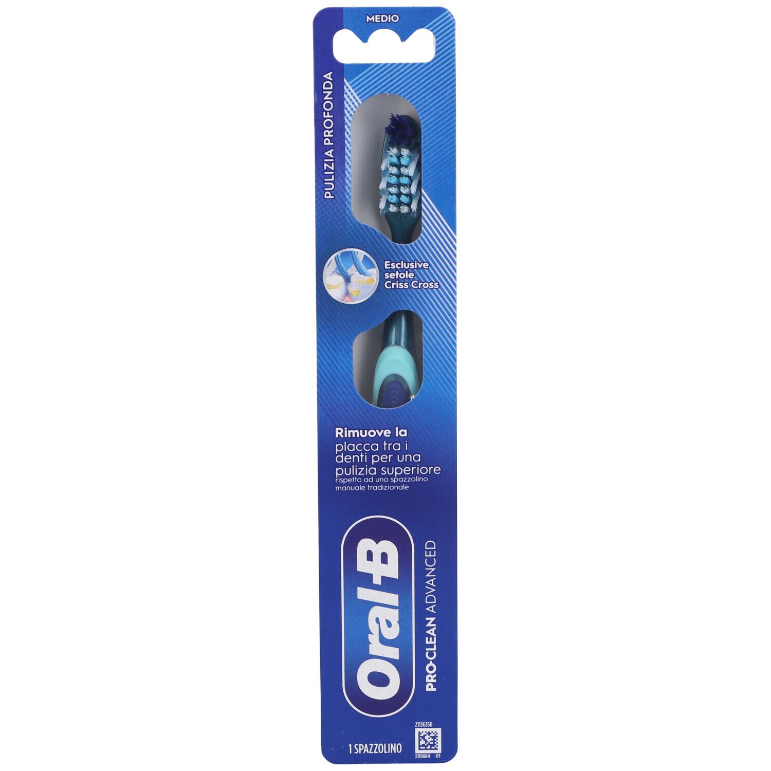 Oral-B Pro-Clean Advanced Spazzolino Medio Pulizia Profonda 1 Pezzo - Immagine 4