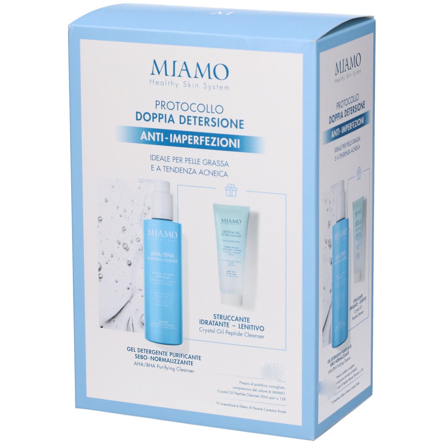 Miamo Doppia Detersione Anti-Imperfezioni Protocollo