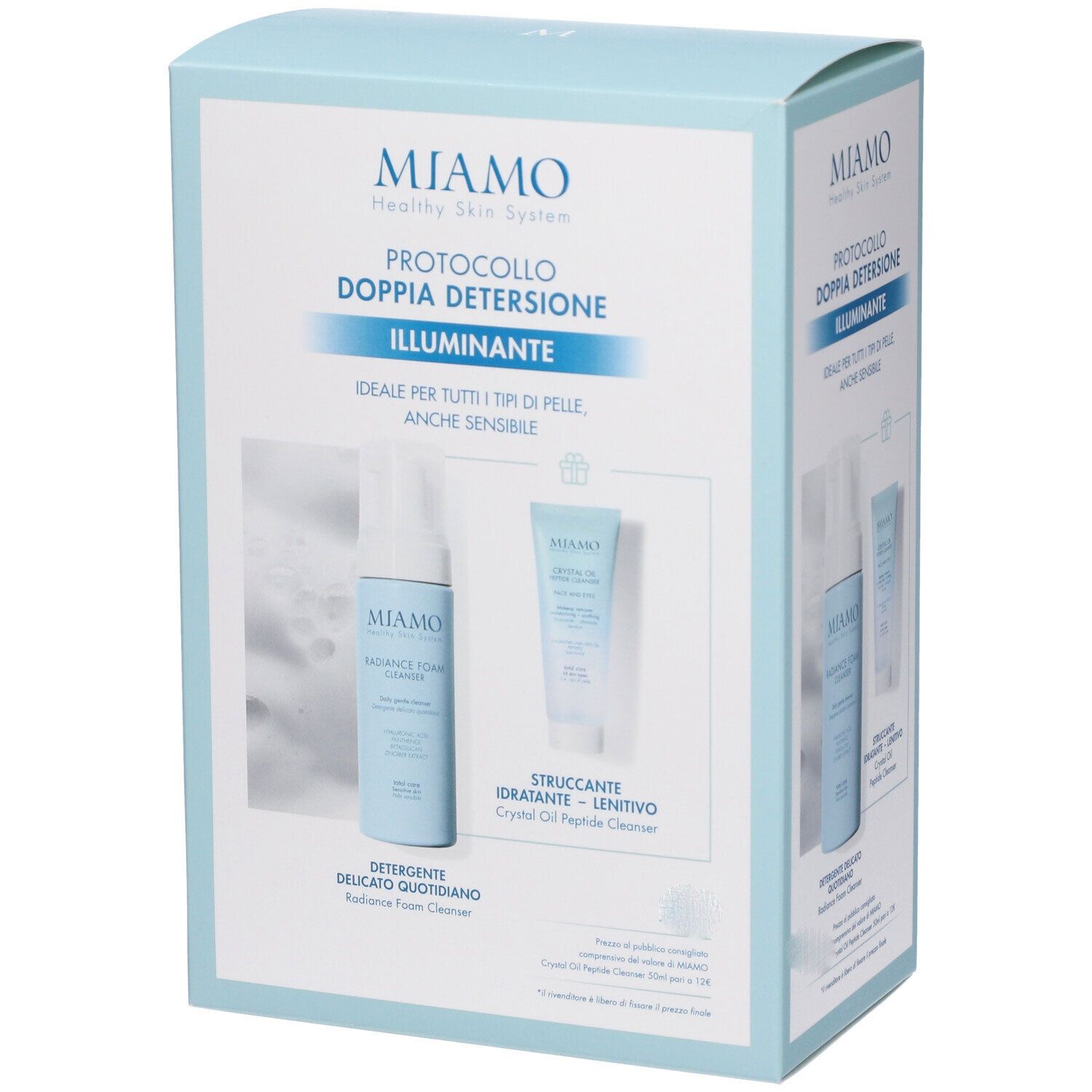 Miamo Doppia Detersione Illuminante Protocollo