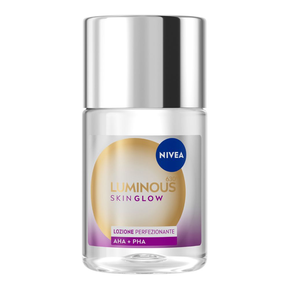 Nivea Luminous630 Skin Glow Lozione Perfezionante 100 ml, Esfoliante viso per la cura della pelle