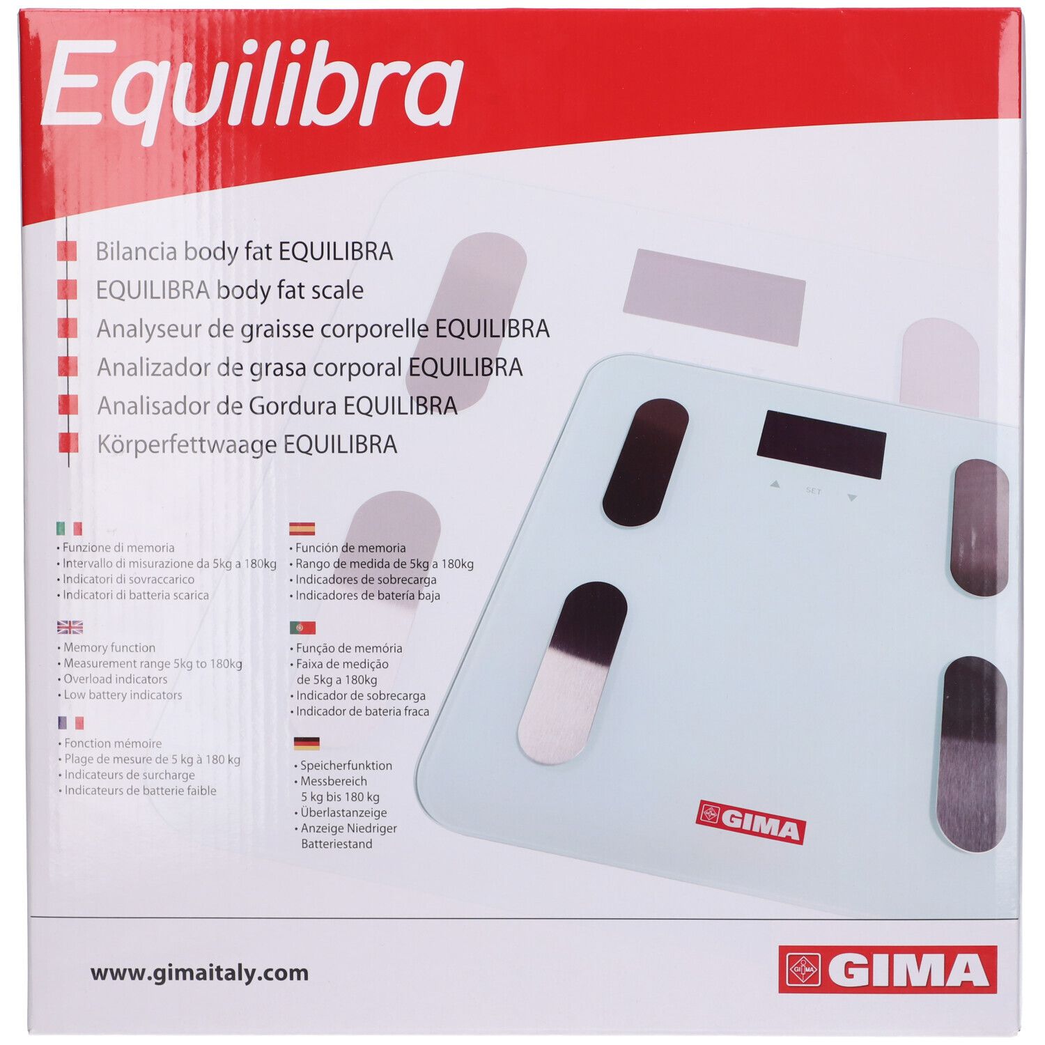 Gima Equilibra Bilancia Body Fat