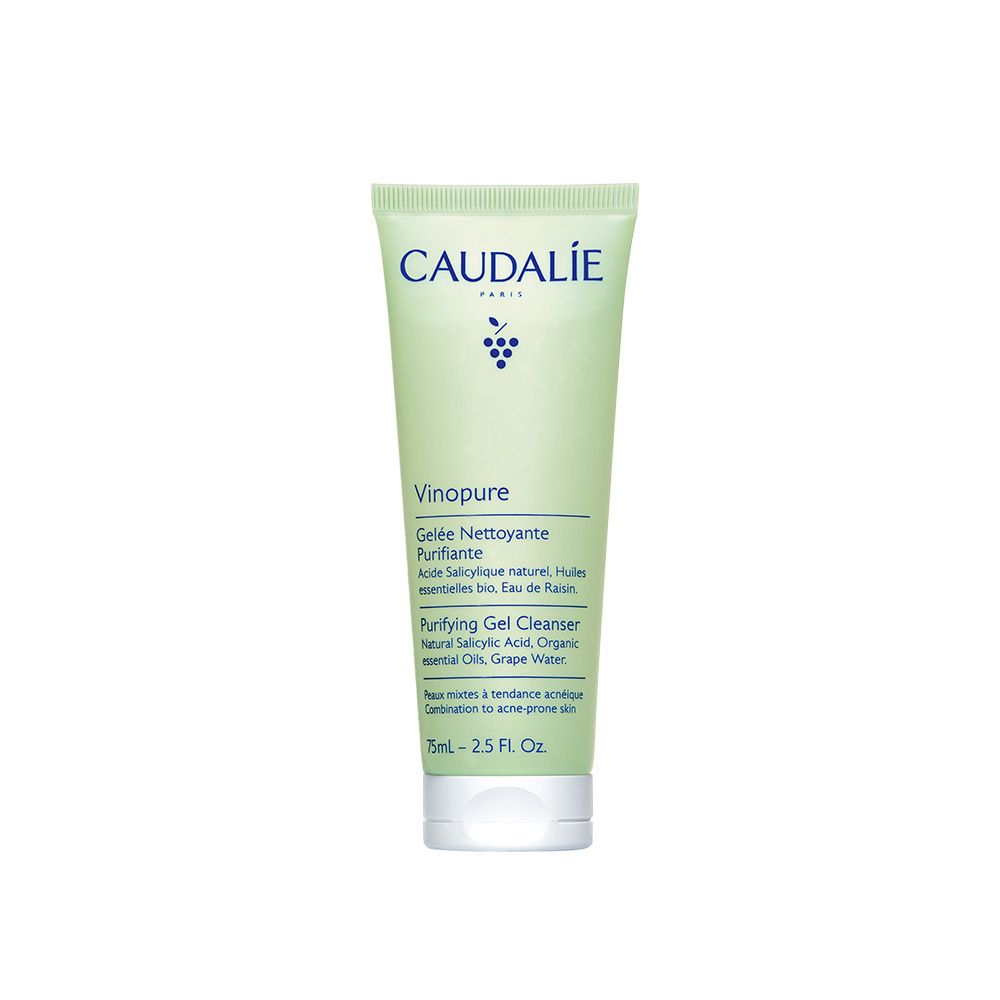 Caudalie Vinopure Gel Detergente Purificante - Gel anti imperfezioni per pelle mista e acneica - 75 ml - Immagine 5