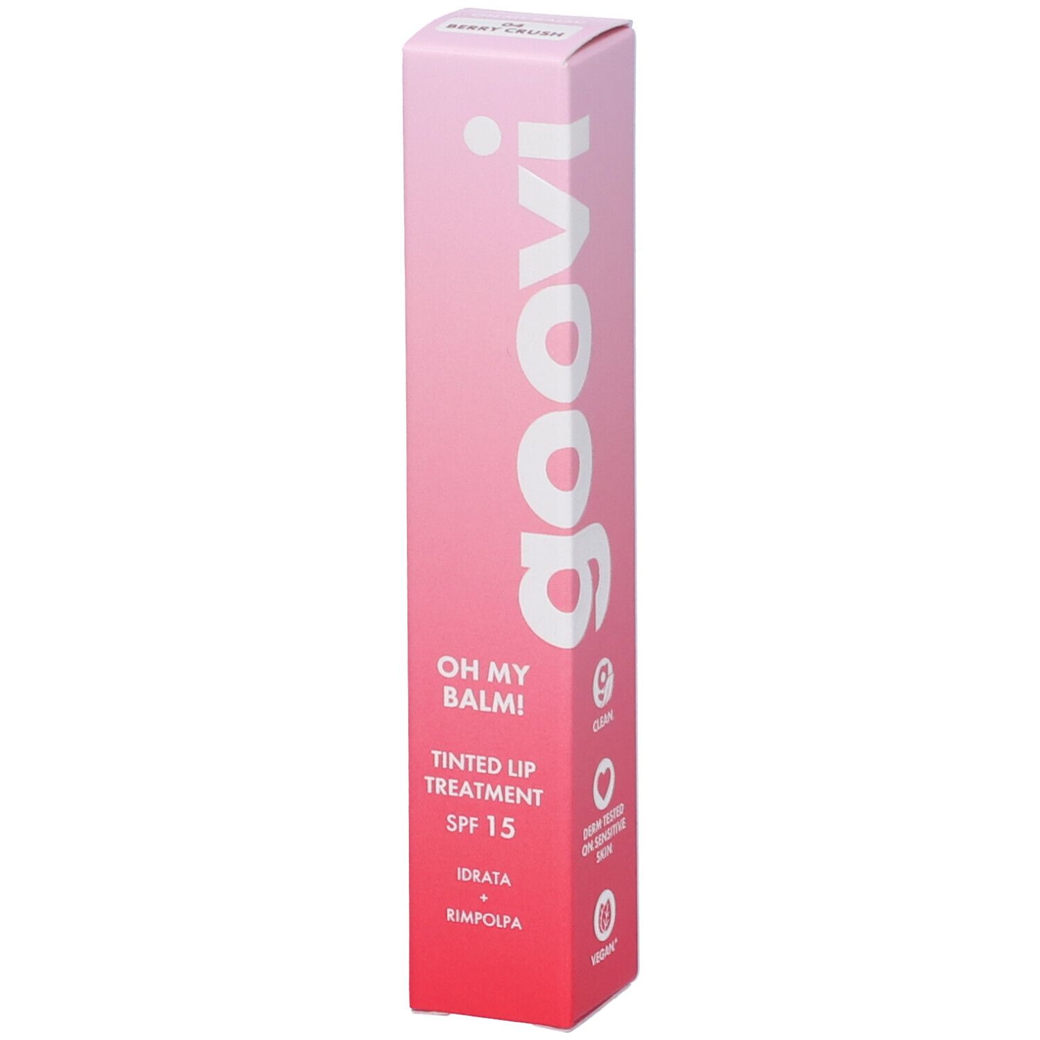 Goovi Tinted Lip Treatment 04 Berry Crush