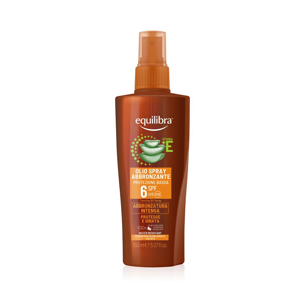 Equilibra Scure Olio Spray Abbronzante Spf 6 - 150Ml - Immagine 3