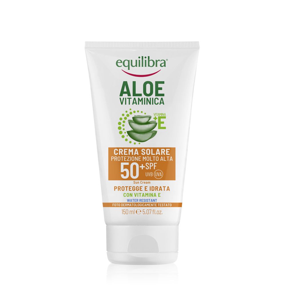 Equilibra Aloe Vitaminica Crema Solare Viso SPF50+