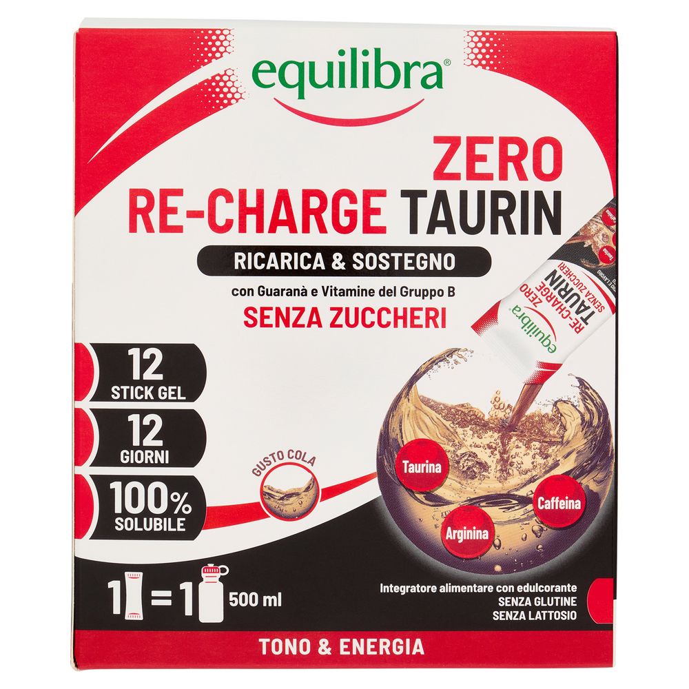 Equilibra Re-Charge Taurin Zero Stick