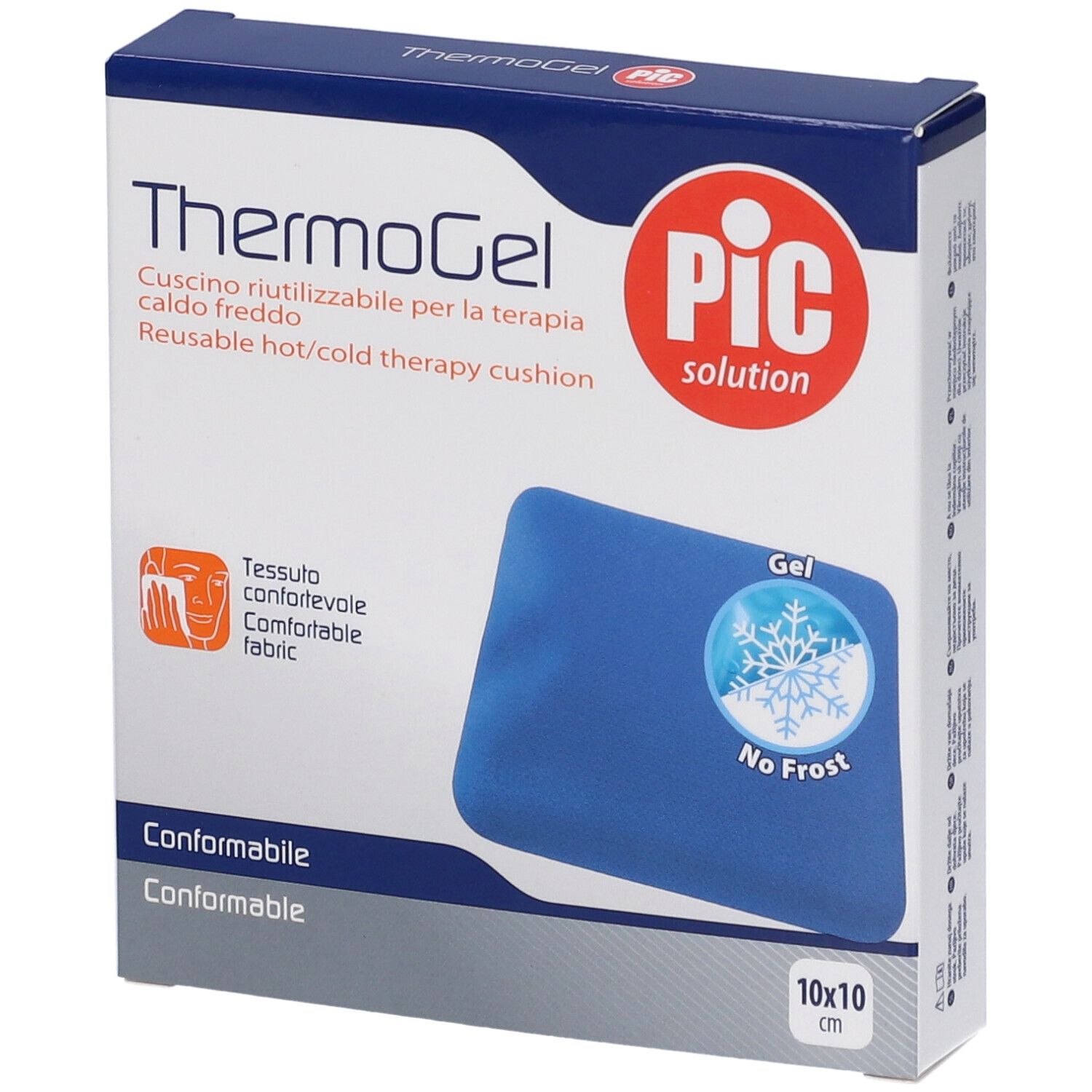 Pic Solution Cuscino Thermo Gel Itc Per Terapia Caldo/Freddo, 10X10cm - Immagine 9