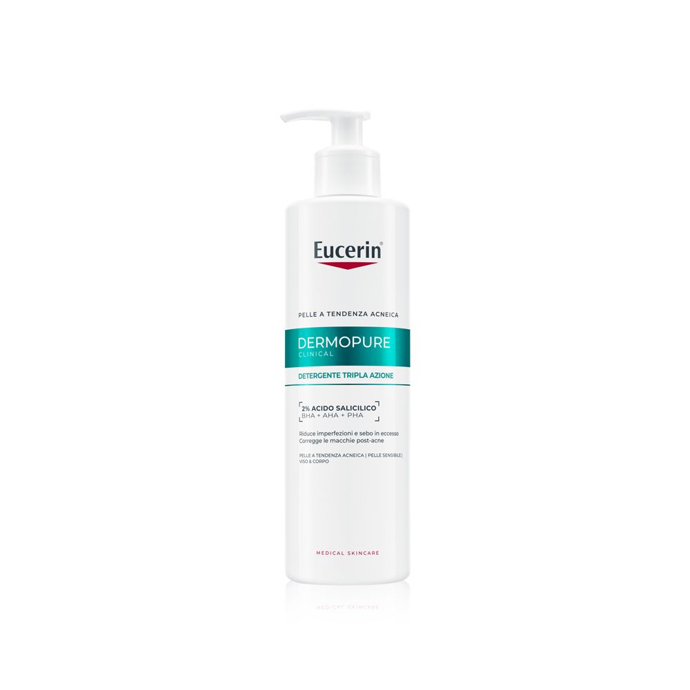 Eucerin Dermopure Clinical Detergente Tripla Azione 400 Ml - Immagine 3
