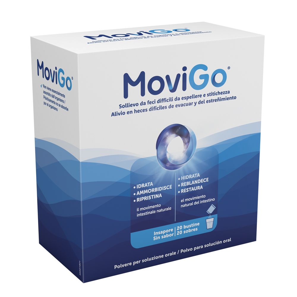 MoviGo - Dispositivo Medico Trattamento Stitichezza 20 bustine - Immagine 8