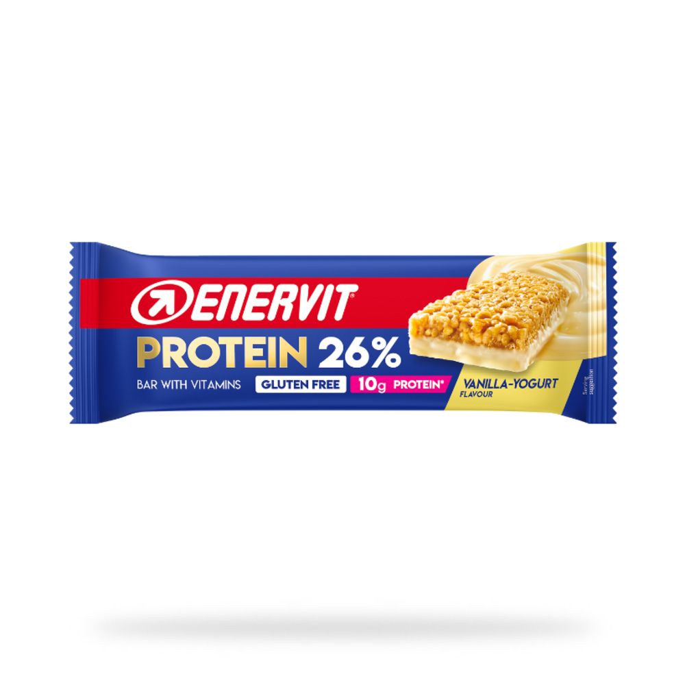 Enervit Bianco Barretta Proteica Sport Protein 26% Gusto Vaniglia - Immagine 4