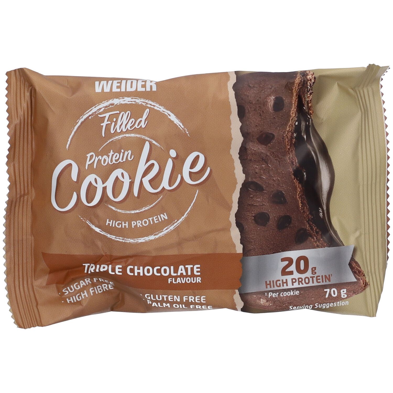 Weider Filled Protein Cookie Triplo Cioccolato
