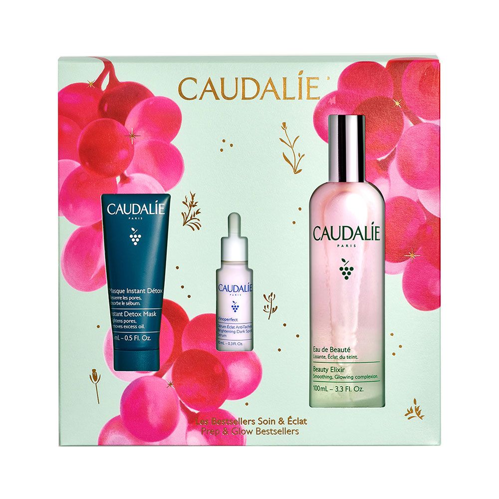 Caudalie Cofanetto Beauty Elixir Acqua Di Bellezza + Maschera Instant