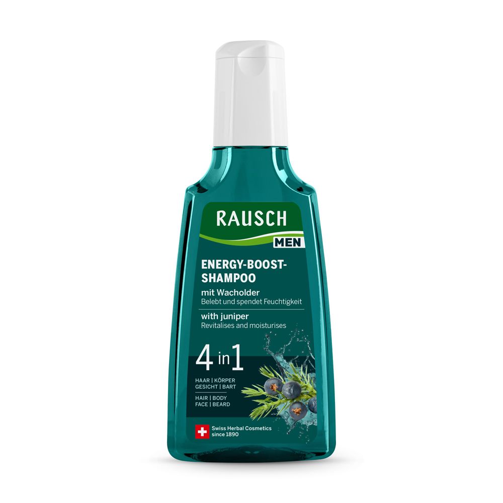 Uomo Rausch Energy-Boost-Shampoo Al Ginepro 200 Ml - Immagine 3