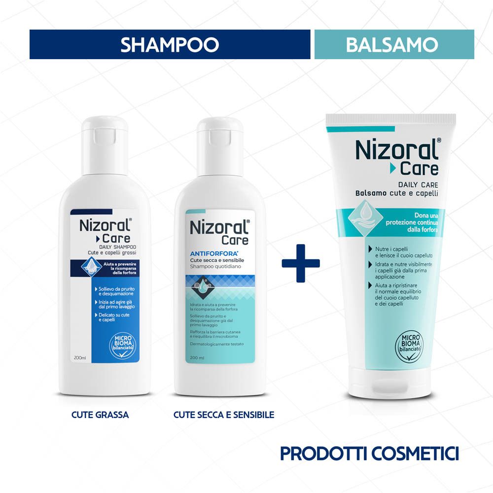 Nizoral Care Shampoo Cute Secca e Sensibile