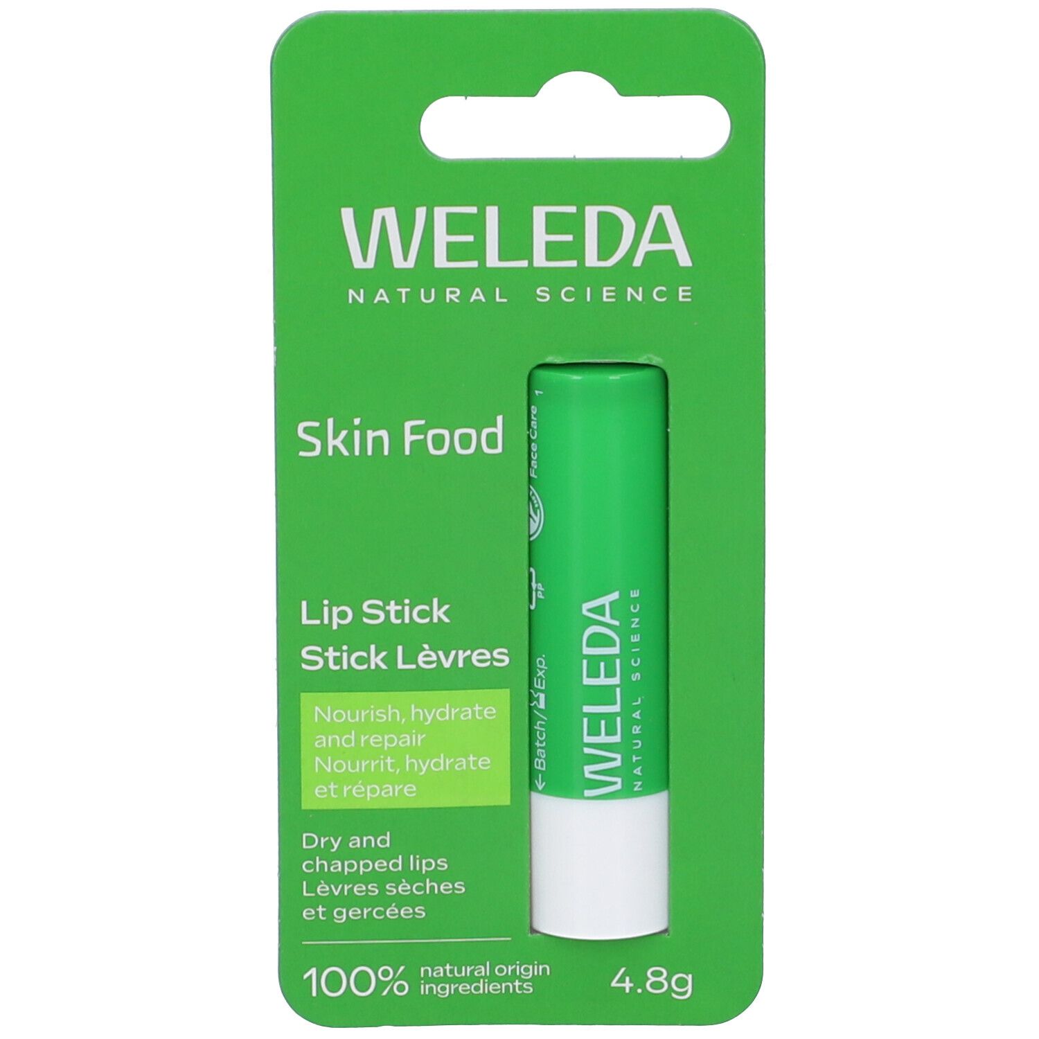 Weleda Skin Food Lip Stick Labbra 4,8 g Protezione per le labbra