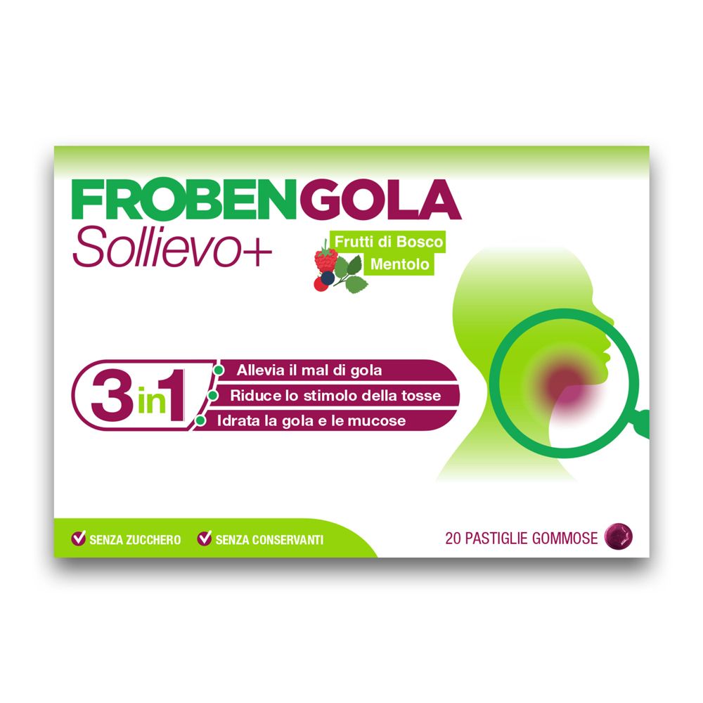 Froben Gola Sollievo+ Pastiglie 1 Pz Bambino