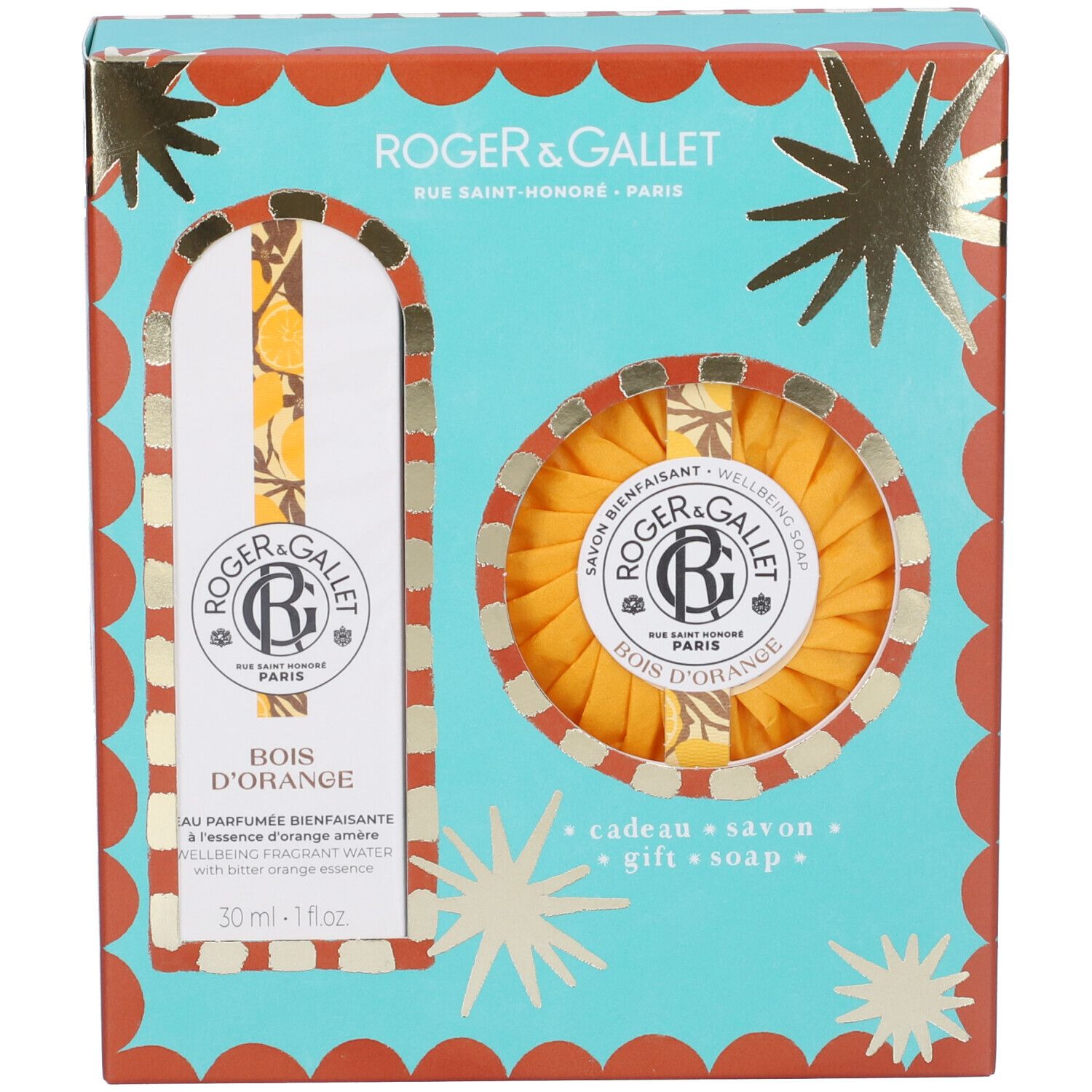 Roger&Gallet Set Natale Bois D'Orange Eau De Parfum + Saponetta