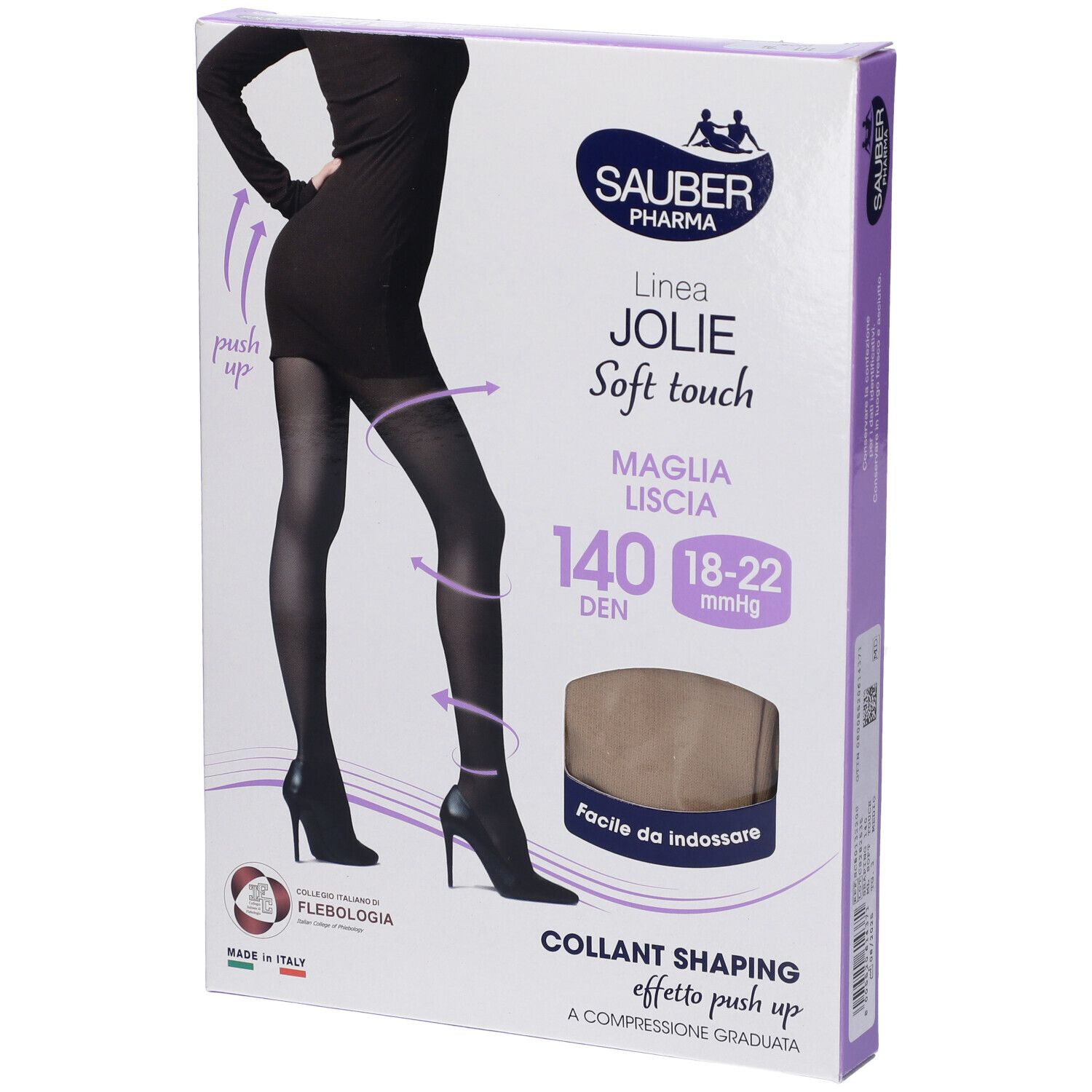 Sauber Pharma Jolie Collant Shaping 140 Denari Medio Taglia 3