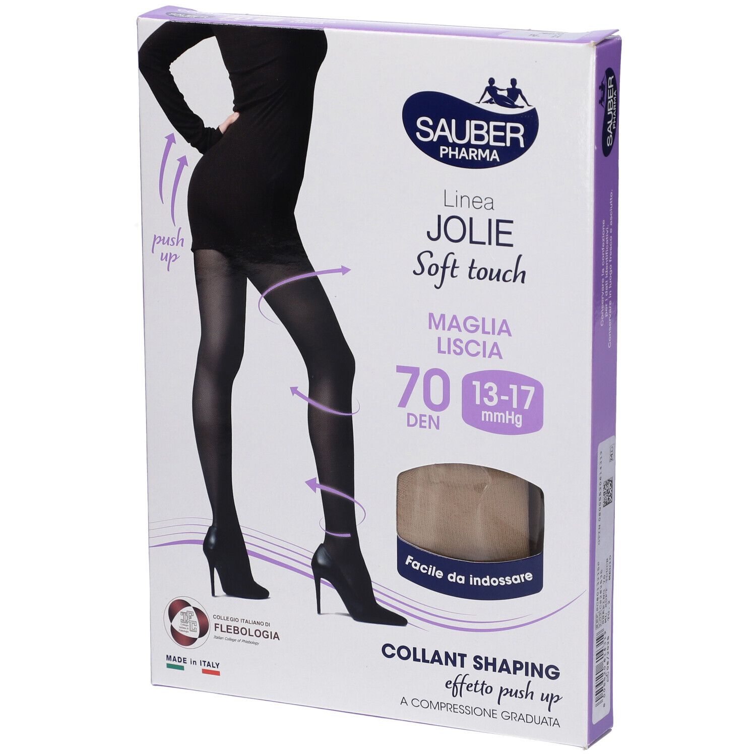 Sauber Pharma Jolie Collant Shaping 70 Denari Medio Taglia 2