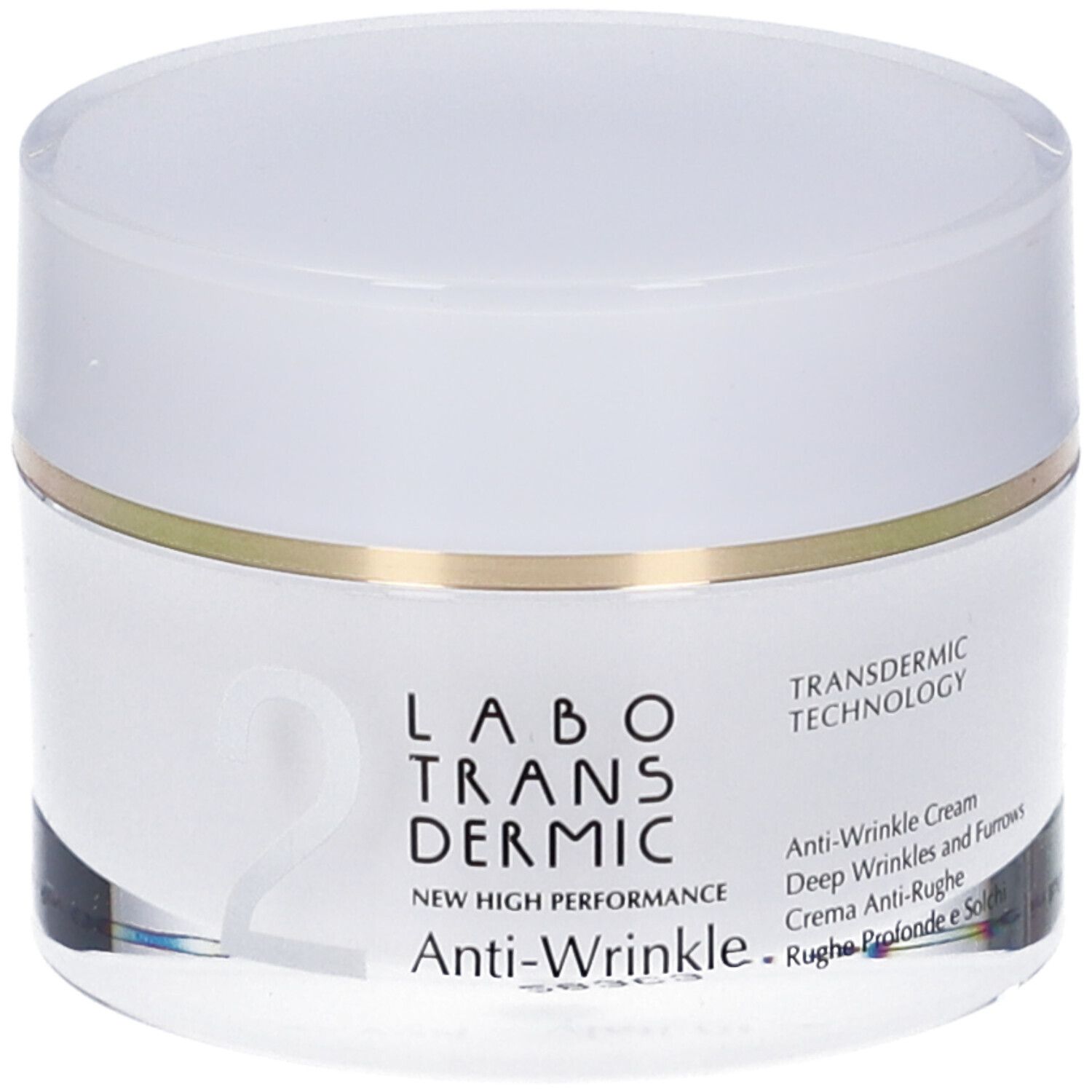 Labo Transdermic High Performance Crema Anti-Rughe Rughe Profonde e Solchi 50 ml