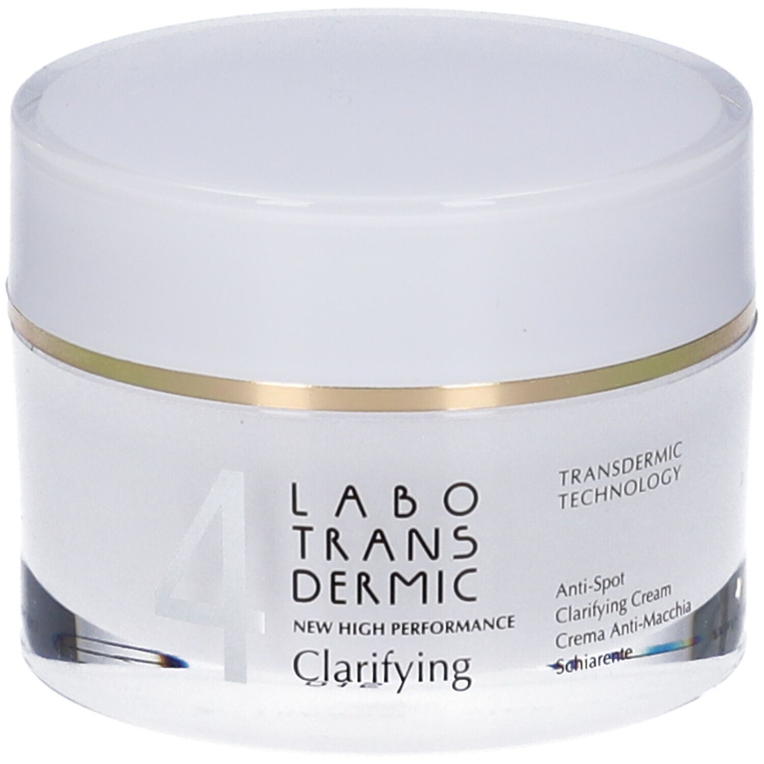 Labo Transdermic 4 Crema Schiarente Illuminante Anti-Macchia